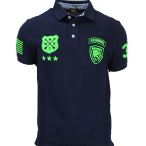 BLAUER - Polo Kids Stile Americano Blu Navy