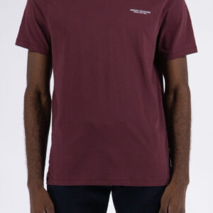 ARMANI EXCHANGE - T-Shirt Uomo Regular Fit in Jersey Vino
