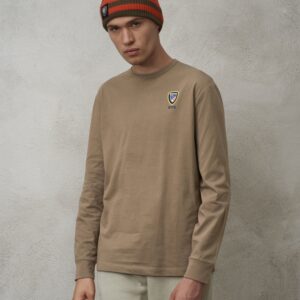 BLAUER - T-Shirt Uomo Manica Lunga Noce