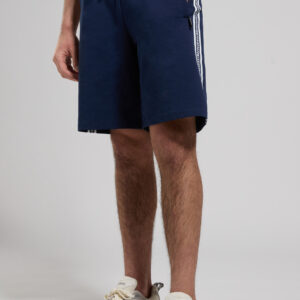 BIKKEMBERGS - Pantaloncini Tuta Uomo a Righe Blu