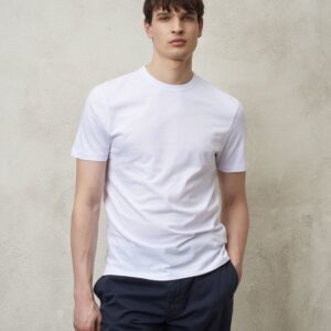 BLAUER - T-Shirt Uomo Scudo Bianco