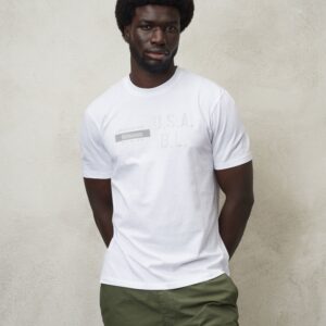BLAUER - T-Shirt Uomo Usa BL Bianco
