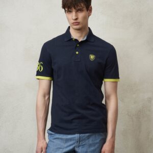 BLAUER - Polo Uomo Blauer 36 Blu Sodalite