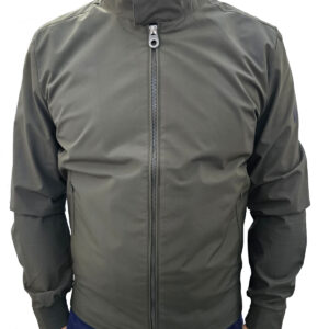OVER/D - Giubbotto Uomo Modello Bomber Verde