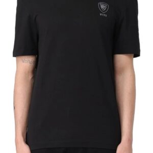 BLAUER - T-Shirt Uomo Scudo Nero