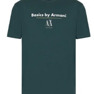 ARMANI EXCHANGE - T-Shirt Uomo Basic by Armani Verde