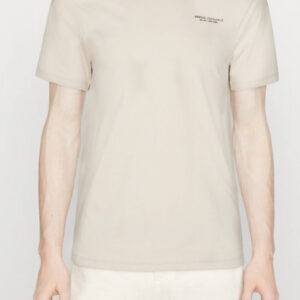 ARMANI EXCHANGE - T-Shirt Uomo Regular Fit in Jersey Bianco Pepe