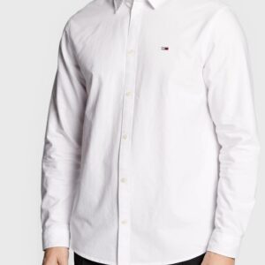TOMMY HILFIGHER - Camicia Uomo Classic Oxford Bianco