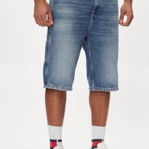 TOMMY HILFIGER - Pantaloncini di Jeans Uomo Skater Carpenter Denim Medium