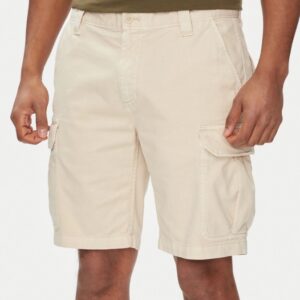 TOMMY HILFIGER - Pantaloncini di Tessuto Uomo Ethan Cargo Beige