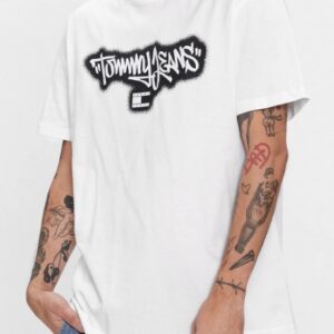 TOMMY HILFIGHER - T-Shirt Uomo Spary Bianco