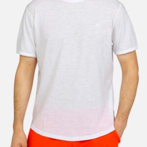 SUN68 - T-Shirt Uomo Round Bottom S/S Bianco Panna