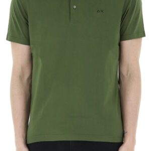 SUN68 - Polo Uomo T-Shirt S/S Verde Militare