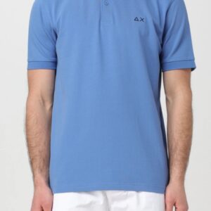 SUN68 - Polo Uomo T-Shirt S/S Azzurro