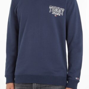 TOMMY HILFIGER - Felpa Uomo Regular Twilight Blu