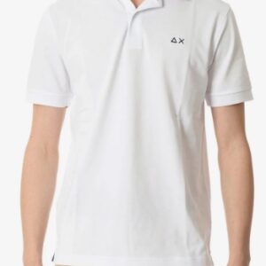 SUN68 - Polo Uomo Solid Regular S/S Bianco