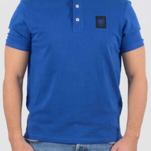 BLAUER - Polo Uomo in Piquet Molto Blu