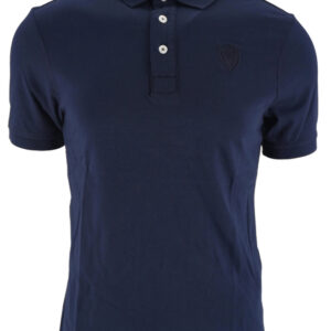 BLAUER - Polo Uomo in Cotone Blu