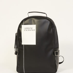 ARMANI EXCHANGE - Zaino Uomo/Donna con Toppa Logata Nero