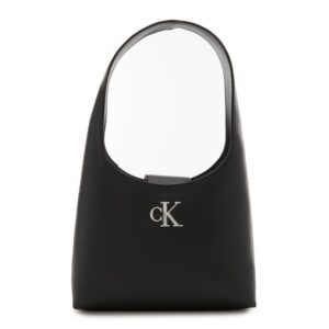 CALVIN KLEIN - Borsa da Spalla Donna Minimal Monogram Shoulder Bag Nero