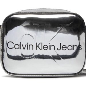 CALVIN KLEIN - Borsetta Donna Sculpted Camera Bag18 Argento