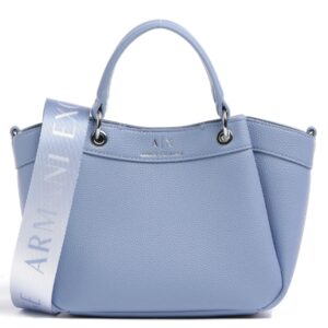 ARMANI EXCHANGE - Borsetta Donna Pelle Sintetica e Clip Magnetica Viola