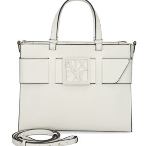 ARMANI EXCHANGE - Borsa Donna Big Tote Bag Bianco