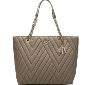 ARMANI EXCHANGE - Borsa Donna Shopping Bag Beige