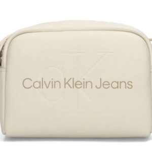 CALVIN KLEIN JEANS - Borsetta Donna Sculpted Camera Bag18 Mono Beige