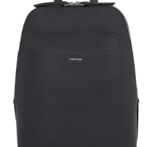 CALVIN KLEIN - Zaino Donna Business Backpack Saffiano Nero