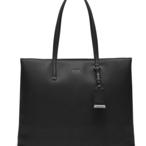 CALVIN KLEIN JEANS - Borsa Donna Ck Must Medium Shopper_Jcq Nero