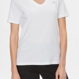 CALVIN KLEIN JEANS - T-Shirt Donna Embro Badge Bianco