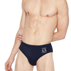 ARMANI EXCHANGE - Costume Uomo Slip Beachwear Blu