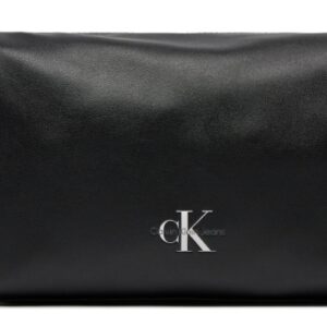 CALVIN KLEIN JEANS - Pochette Unisex Monogram Soft Washbag Nero