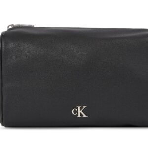 CALVIN KLEIN JEANS - Pochette Unisex Mono Hrdw Washbag Nero