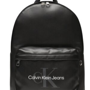 CALVIN KLEIN JEANS - Zaino Uomo Monogram Soft Campus Bp40 Nero
