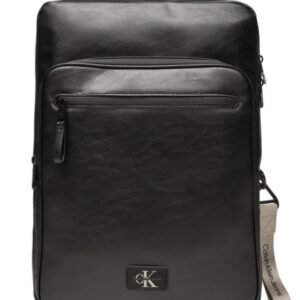 CALVIN KLEIN JEANS - Zaino Uomo Tagged Slim Sq Bp43 Nero
