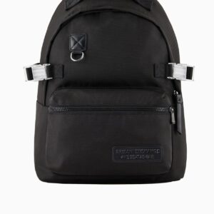 ARMANI EXCHANGE - Zaino Uomo/Donna in Poliestere Riciclato Nero