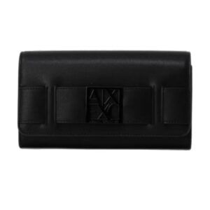 ARMANI EXCHANGE - Portafoglio Donna Continental Nero