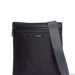 CALVIN KLEIN - Borsa a Tracolla Unisex Piatta Nera