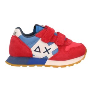 SUN 68 - Scarpe Boy's Jaki Bicolor (Baby) Lampone/Avio