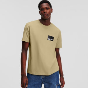 KARL LAGERFELD - T-Shirt Uomo Maniche Corte Beige
