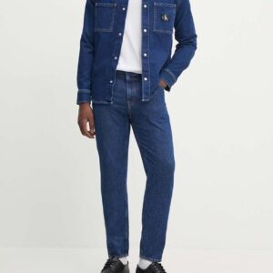 CALVIN KLEIN JEANS - Jeans Uomo Dad Denim Dark