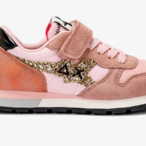 SUN68 - Scarpe Girl's Stargirl Glitter Logo (Kid) Rosa