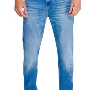 CALVIN KLEIN JEANS - Jeans Uomo Slim Taper Denim Medium