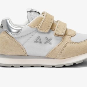 SUN 68 - Scarpe Girl's Ally Gold Silver (Baby) Bianco Panna