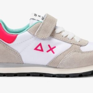 SUN68 - Scarpe Girl's Ally Solid Nylon (Kid) Bianco