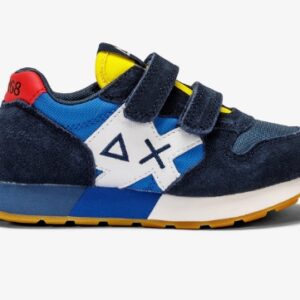 SUN 68 - Scarpe Boy's Jaki Bicolor (Baby) Blue/Royal