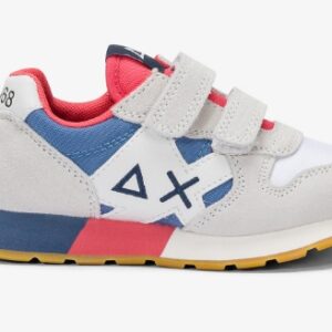 SUN 68 - Scarpe Boy's Jaki Bicolor (Baby) Bianco/Avio