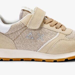 SUN68 - Scarpe Girl's Ally Glitter Textile (Kid) Oro